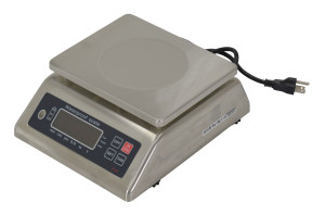 Vestil Stainless Steel Parts Scales - 13 lb - Silver