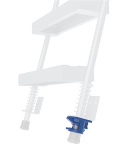 Vestil Factory Installed Foot Operated Auto Locking Ladder Feature For Aluminum Stock Picker Units