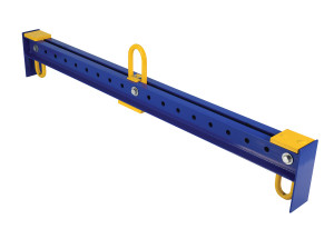 Vestil Steel Adjustable Spreader Beam - 78 In Length 4,000 lb - Blue