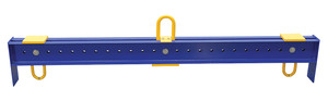 Vestil Steel Adjustable Spreader Beam - 104-1/2 In Length 8,000 lb - Blue
