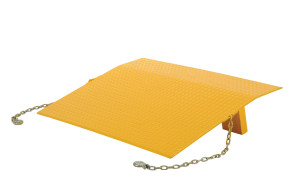 Vestil Steel Truck Dock Plate - 36 In. x 48 In. x 8-9/16 In. 4,125 lb - Yellow