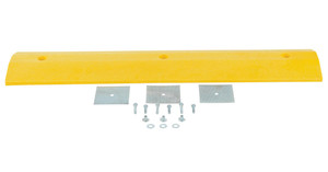 Vestil Plastic Speed Bump Glue Down Hardware - 48 In. x 10 In. x 2 In. - Yellow