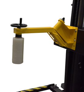 Vestil Steel Reel Rotator Attachment For Narrow Mast Stacker Models - Yellow