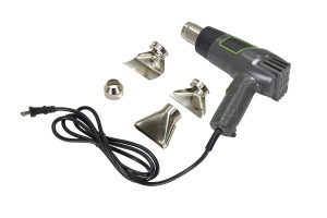 Vestil Plastic Electric Shrink Wrap Heat Gun - 60 In. Cord Length - Black