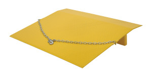 Vestil Steel Truck Dock Plate - 48 In. x 60 In. x 9-11/16 In. 6,875 lb - Yellow