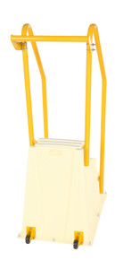 Vestil All Options Kit For - 3 Step Poly Step Stool Models - Yellow