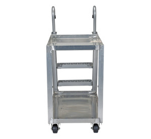 Vestil Aluminum Stock Picker with Steel Ladder - 40 In. x 21-7/8 In. x 50-3/16 In. 660 lb