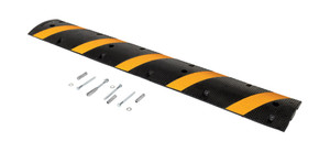 Vestil Rubber Heavy Duty Speed Bump - 72 In. Length Concrete 40,000 lb - Black