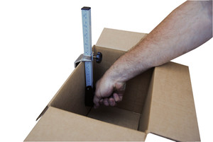 Vestil Box Sizer Cutter - 13 In. Height - Silver