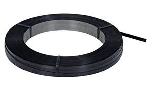 Vestil Steel Strapping - 3/4 In. 1,960 Ft. 22-1/2 In. x 22-1/2 In. x 3 In. - Black