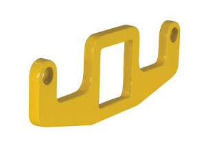 Vestil Sling Rack Hook - 9 In. x 3/8 In. x 3 In. - Yellow