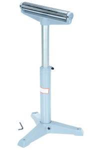 Vestil Steel Horizontal Roller Stand - 23 In. to 38-1/2 In. Raised Height 1,760 lb - Gray