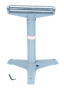 Vestil Steel Horizontal Roller Stand - 23 In. to 38-1/2 In. Raised Height 1,760 lb - Gray