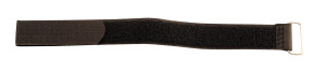 Vestil Straps with Steel Loop - 25 Pieces Per Pack - Black
