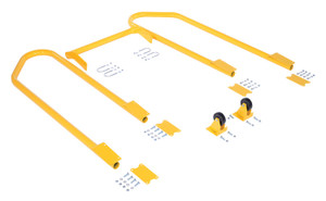 Vestil All Options Kit For - 2 Step Poly Step Stool Models - Yellow