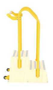 Vestil All Options Kit For - 2 Step Poly Step Stool Models - Yellow