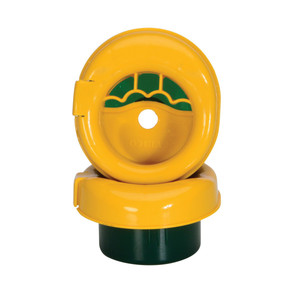 Vestil Plastic Fingertip Stretch Wrap Dispenser - Yellow/Green