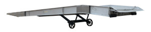 Vestil Aluminum/Steel Yard Ramp Grating - 95 In. x 36 Ft. 25,000 lb - Silver