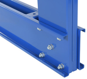 Vestil Steel Standard Duty Cantilever Single Sided Upright - 8 Ft x 24 In. Arm - Blue