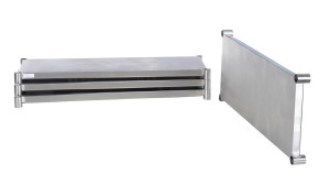 Vestil Stainless Steel Shelving Kit - 48 In. x 18 In. 600 lb Brushed - Silver