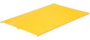 Vestil Steel Solid Platform - 44 In. x 27-3/4 In. For Tote-A-Load Forks - Yellow