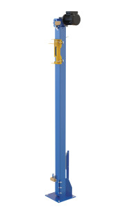 Vestil Steel Retrofit Power Mast Wrap Machine - 80-13/16 In. Wrap Height Blue / - Yellow