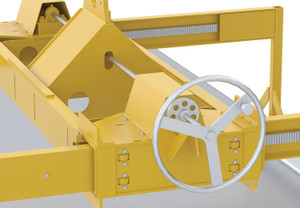 Vestil Steel Horizontal Sheet Lifter - 10,000 lb - Yellow