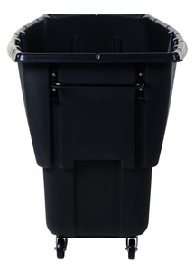 Vestil Plastic Light Duty Tilt Truck - 1 Cubic Yard 850 lb - Black