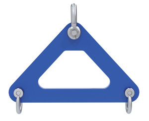 Vestil Steel Short Span Lifting Plate - 20,000 lb