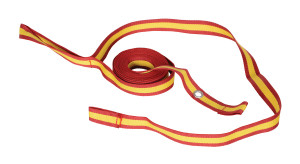 Vestil Nylon Wheel Chock Strapping Kit - 15 Ft. Long - Red