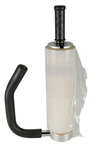 Vestil Steel Ergonomic Hand Held Stretch Wrapper - Black