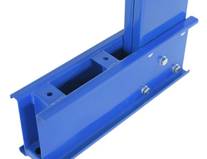 Vestil Steel Standard Duty Cantilever Single Sided Upright - 6 Ft x 12 In. Arm - Blue