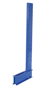 Vestil Steel Standard Duty Cantilever Single Sided Upright - 6 Ft x 18 In. Arm - Blue
