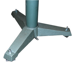 Vestil Steel Horizontal Roller Stand - 29 In. to 39-1/8 In. Raised Height 1,760 lb - Gray