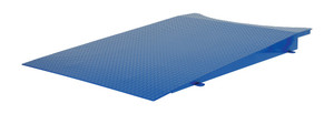 Vestil Steel Approach Ramp - 48 In. x 60 In. 4,000 lb Blue For Use With Models SWA-70 + SWA-70-Scale