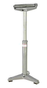 Vestil Steel Horizontal Roller Stand - 33 In. to 43 In. Raised Height 1,760 lb - Gray