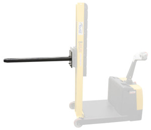 Vestil Steel Counter Balanced Power Lift Paper/Carpet Roll Lifter - 3 In. Diameter Attachment 200 lb - Black