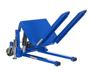 Vestil Steel Tilt Master Reciprocating Air/Oil Power - 6,000 lb - Blue