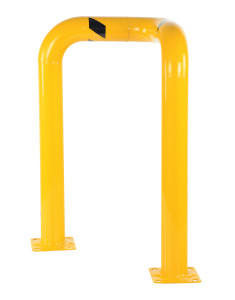 Vestil Steel Triple Elbow Guard - 28-1/8 In. x 28-1/8 In. x 42-9/16 In. - Yellow