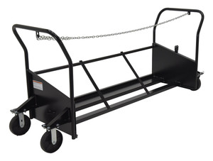 Vestil Steel Trash Can Cart Maximum Capacity - 3 64 Gallon Trash Cans