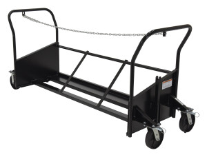 Vestil Steel Trash Can Cart Maximum Capacity - 3 64 Gallon Trash Cans