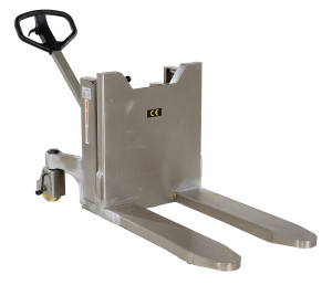Vestil Stainless Steel Tilt Master Manual - 2,200 lb - Silver