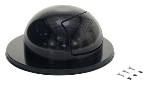 Vestil Steel Waste Disposal Top for - 55 Gallon Drums - Black