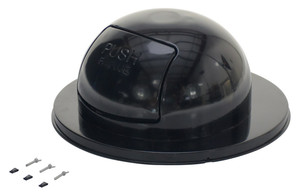 Vestil Steel Waste Disposal Top for - 55 Gallon Drums - Black