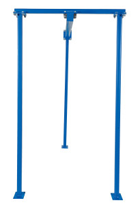 Vestil Steel Travel Tri-Post Jib - 600 lb - Blue