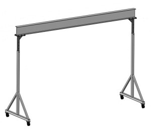 Machining & Welding Adjustable Height Gantry Crane 7-10 FT
