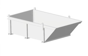Machining & Welding 6000 LB Material Dump Basket 48X96 IN