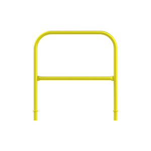 Safety Rail Co. Mobile Safety Rail, 2 ft, Yellow