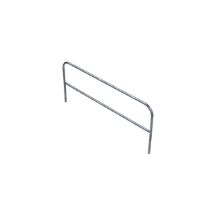 Safety Rail Co. Mobile Safety Rail, 7.5 ft, Galvanized