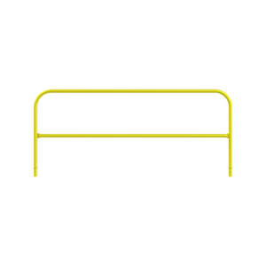 Safety Rail Co. Mobile Safety Rail, 7.5 ft, Yellow